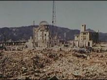 File:Physical damage, blast effect, Hiroshima, 1946-03-13 ~ 1946-04-08, 342-USAF-11071.ogv