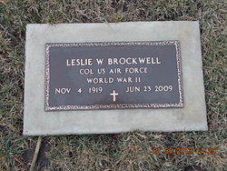 Col Leslie W. Brockwell