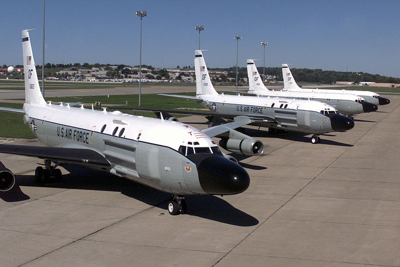 File:RC-135 Cobra Ball aircraft parked at Offutt.jpg